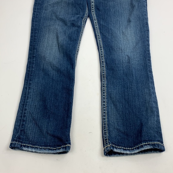 Silver Jeans Suki Capri Crop Size 28 Medium wash denim Stretch Designer - Picture 9 of 14